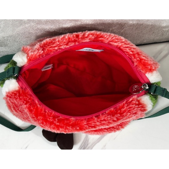 NEW Jellycat Amuseables Watermelon Purse Crossbody Bag OS Red Green Plush London - Picture 5 of 7